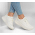 Chaussures Skechers Bobs Squad Chaos - F Femme Off White Engineered Knit