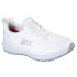 Chaussures Skechers Squad Sr Femme White Flat Knit