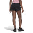 Short adidas Pacer 3 Stripes Knit Women BK