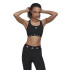 Brassiere de sport Fitness adidas Femme by Essentials Pwr Ms Tf Black