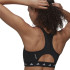 Brassiere de sport Fitness adidas Femme by Essentials Pwr Ms Tf Black