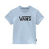 T-shirt Vans Flying V Crew Girl Bleu
