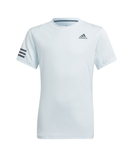 T-shirt de tennis adidas Club Tennis 3-Stripes Junior Blanc