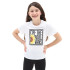 T-shirt Vans Sunlit Crew Girl Blanc