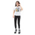 T-shirt Vans Sunlit Crew Girl Blanc