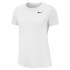 T-shirt Nike Femme Dry Legend White