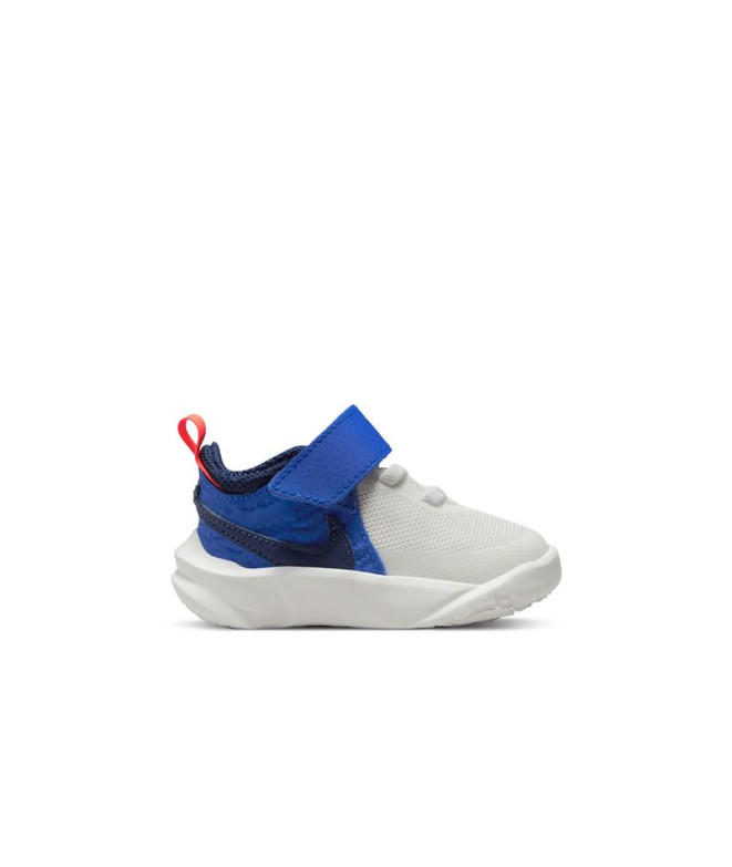 Chaussures Nike Enfant Team Hustle D 10 Blanc