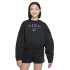 Sweat Nike Fille Tendance Sportswear Noir