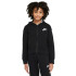 Veste Nike Fille Polaire Sportswear Club Noir