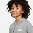 Veste Nike Fille Polaire Sportswear Club Gris