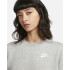 Sweatshirt Nike Sportswear Club Fleece Women's Grey