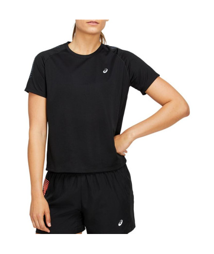 ASICS T-Shirt Femme Icon SS Bk
