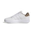 Chaussures adidas Court Platform Femme Blanc