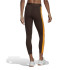 Leggings adidas Hyperglam 7/8 Femme Marron