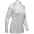 T-shirt Under Armour Femme Tech 1/2 Zip Twist Grey
