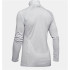 T-shirt Under Armour Femme Tech 1/2 Zip Twist Grey