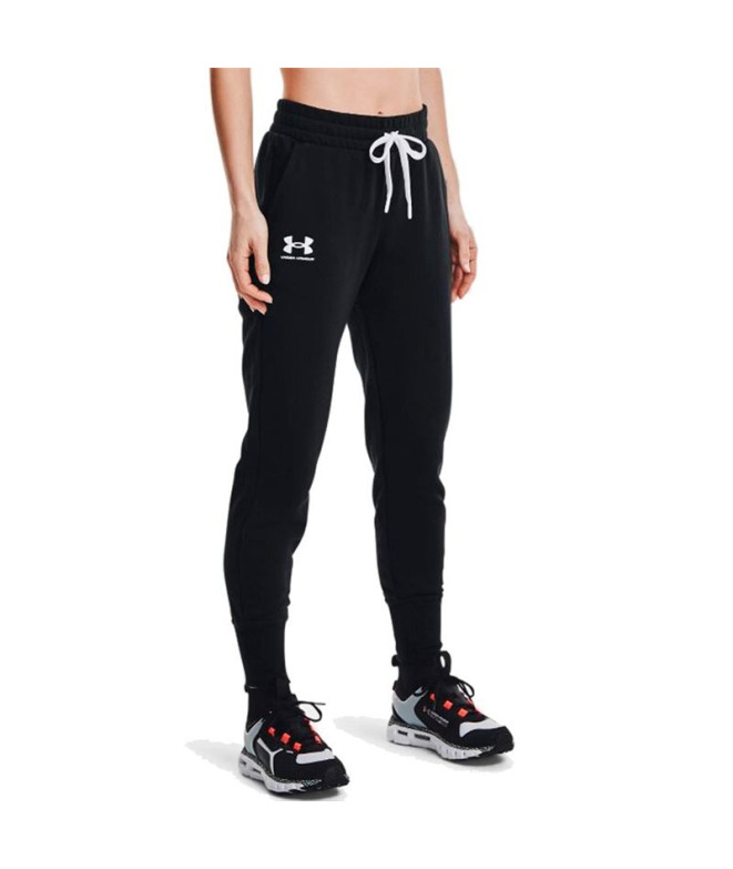 Pantalons Under Armour Femme Polaire Rival Noir