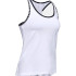 T-shirt Under Armour Femme Blanc choc