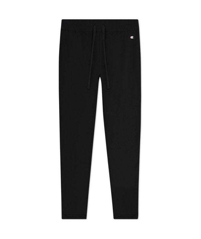 Pantalons Champion Femme Poignet côtelé noir