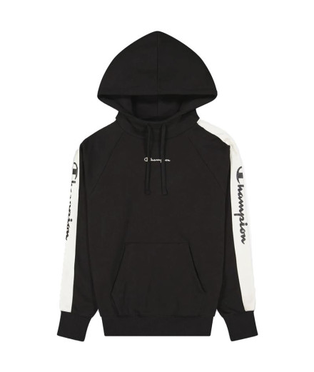 Sweatshirt Champion Oversize Hooded Women Blue