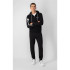 Sweatshirt Champion Hooded Half Zip Man Noir