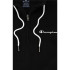 Sweatshirt Champion Hooded Half Zip Man Noir