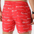 Maillot de bain Champion Short de bain Homme Rouge imprimé