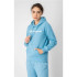 Sweatshirt Champion Hooded Woman Bleu