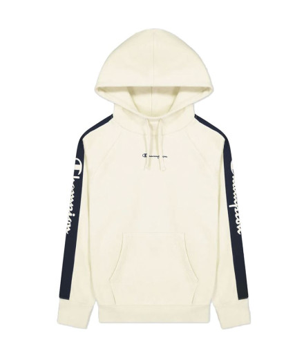 Sweatshirt Champion Oversize Hooded Women White