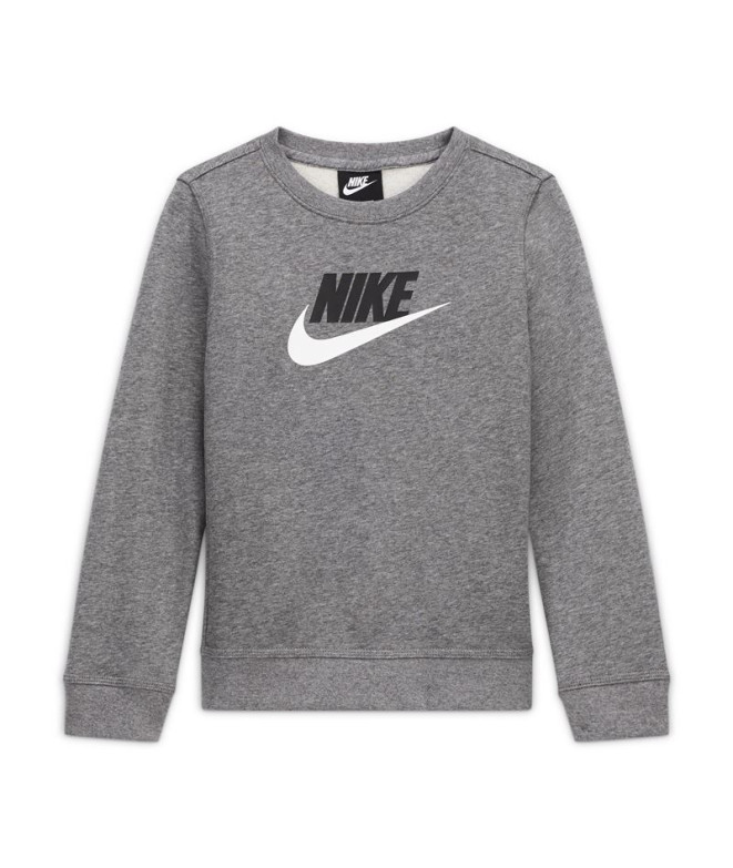 Sweat Nike Enfant Polaire Sportswear Club Gris