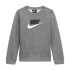 Sweat Nike Enfant Polaire Sportswear Club Gris