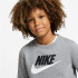 Sweat Nike Enfant Polaire Sportswear Club Gris