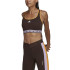 Brassiere de sport adidas Femme Hyperglam Powerreact Marron