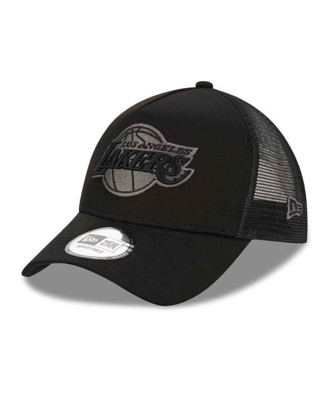 Casquette New Era LA Lakers Tonal Black A-Frame...