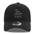 Casquette New Era LA Dodgers Tonal Black A-Frame Trucker