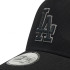 Casquette New Era LA Dodgers Tonal Black A-Frame Trucker