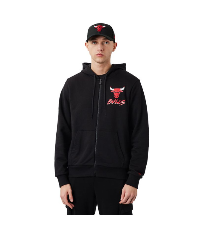 Veste New Era Chicago Bulls NBA Script Noir