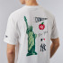 T-shirt New Era NYY MLB City Graphic Iversized Hommes Noir