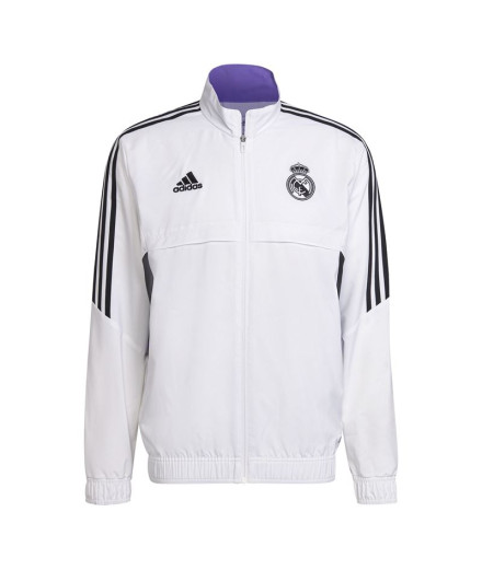 Veste Présentation adidas Real Madrid Condivo 22 Homme Wh