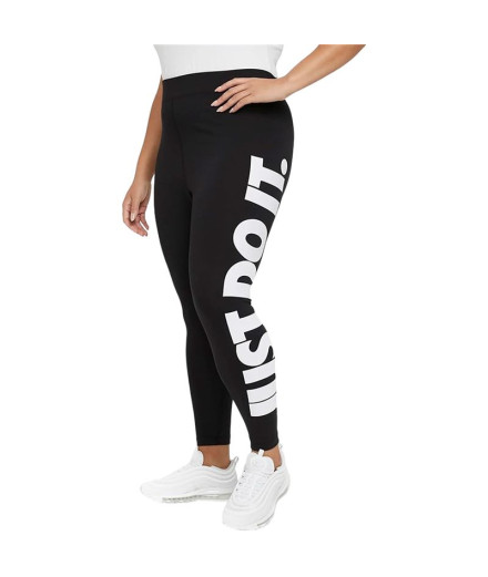 Pantalons Nike Femme Sportswear Essential Noir