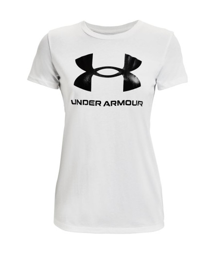 T-shirt Under Armour Sportstyle Femme WH