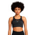 Brassiere de sport Nike Femme Dri-FIT Swoosh Noir