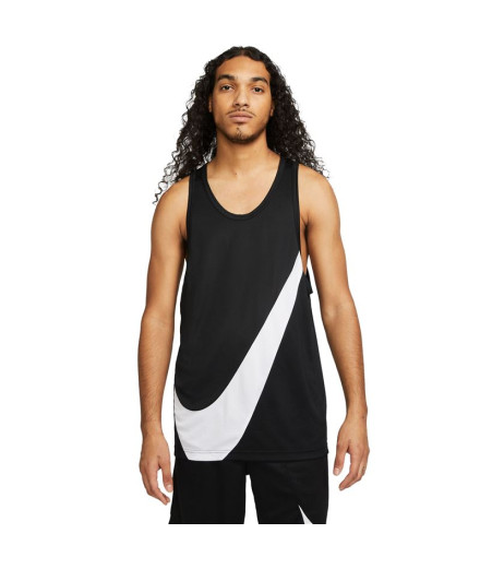 T-shirt basket-ball Nike Homme de Dri-FIT Noir