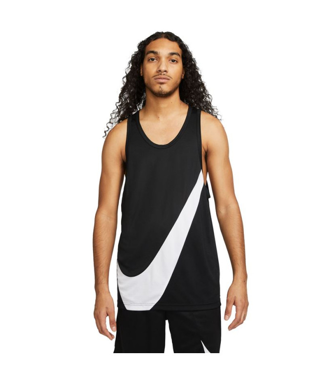 T-shirt basket-ball Nike Homme de Dri-FIT Noir