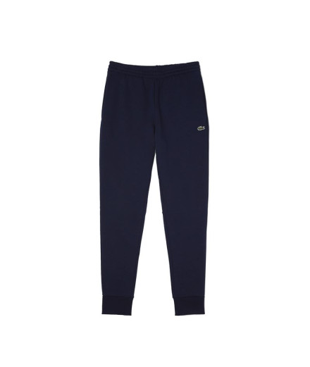 Pantalon long Lacoste Hommes Eco Coton Bleu foncé