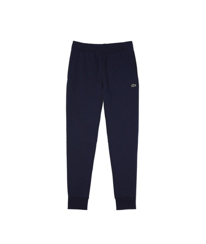 Pantalon long Lacoste Hommes Eco Coton Bleu foncé