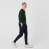 Pantalon long Lacoste Hommes Eco Coton Bleu foncé