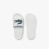 Tongs hommes Lacoste Croco Dualiste Man White
