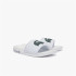 Tongs hommes Lacoste Croco Dualiste Man White
