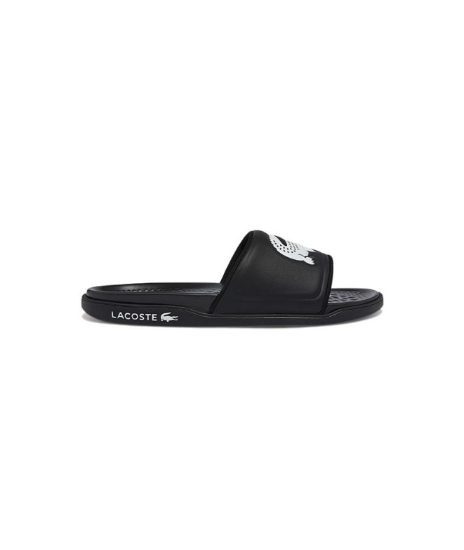 Tongs pour hommes Lacoste Croco Dualiste Man Black